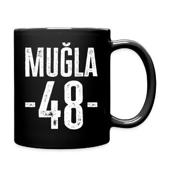 Muğla 48 – Beauty from Türkiye - Full Colour Mug - black - Right