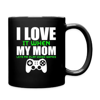 Gamers Jeux Vidéo Jeux PC - Mug uni - noir - Droite