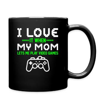 Gamers Jeux Vidéo Jeux PC - Mug uni - noir - Droite
