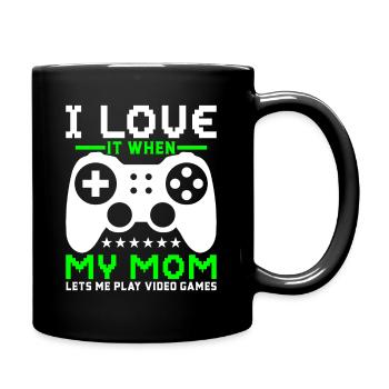 Gamers Jeux Vidéo Jeux PC - Mug uni - noir - Droite
