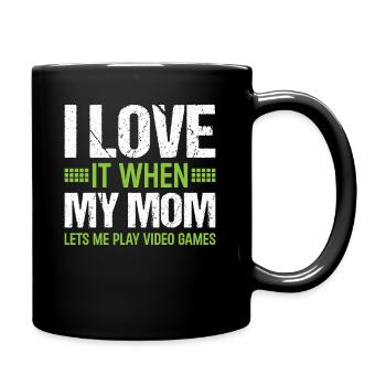 Gamers Jeux Vidéo Jeux PC - Mug uni - noir - Droite
