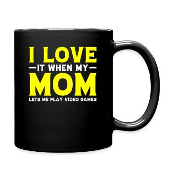 Gamers Jeux Vidéo Jeux PC - Mug uni - noir - Droite