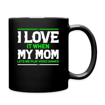 Gamers Jeux Vidéo Jeux PC - Mug uni - noir - Droite