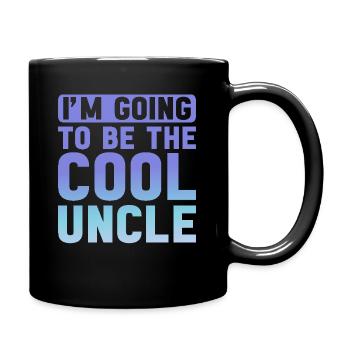 I'm going to be the cool uncle - Full Colour Mug - black - Right