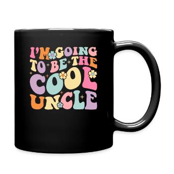 I'm going to be the cool uncle - Full Colour Mug - black - Right