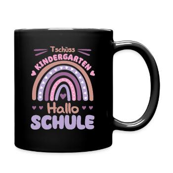 Farewell Children Kindergarten Graduates 2024 - Full Colour Mug - black - Right
