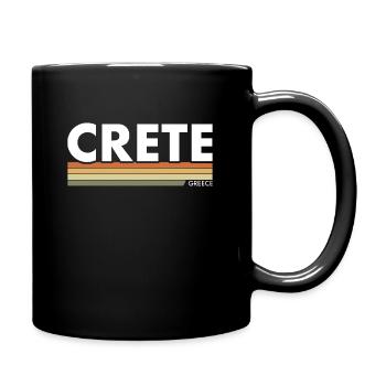 Crète Grèce Grec - Mug uni - noir - Droite