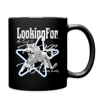 Exit - Ausgang - Tasse einfarbig - Schwarz - Rechts