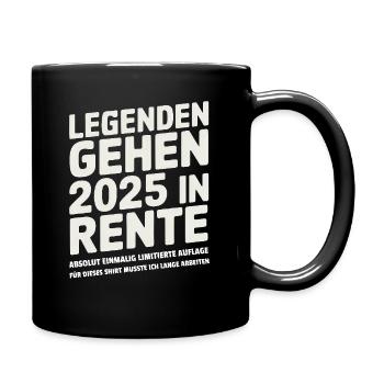 Legends to retire in 2025 - Full Colour Mug - black - Right