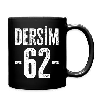 Dersim 62 – Vielfalt und Tradition aus Türkiye - Tasse einfarbig - Schwarz - Rechts