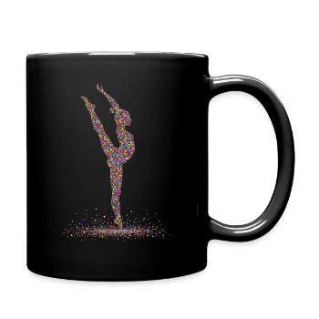 Gymnastique Gymnastique Gymnaste Acrobatie - Mug uni - noir - Droite