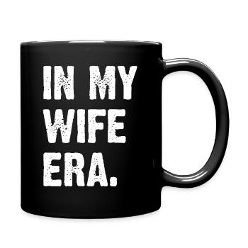À l’époque de ma femme - Mug uni - noir - Droite