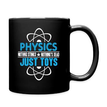 Physics Teacher I Teach Physic - Full Colour Mug - black - Right