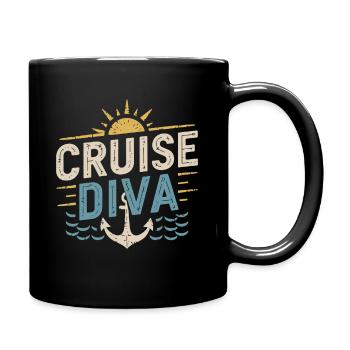Cruise Diva |Cruise - Full Colour Mug - black - Right