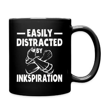 Poetry Slam Ink Stimulation Slam Poetry - Full Colour Mug - black - Right