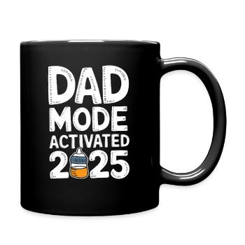 Mode papa activé 2025 - Mug uni - noir - Droite
