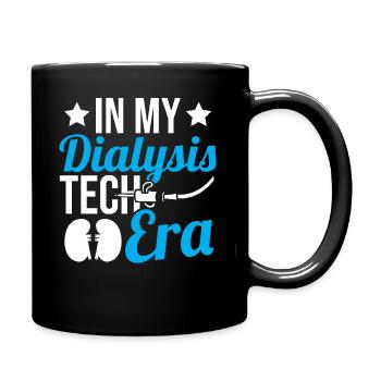 À l’époque de la technologie de la dialyse - Mug uni - noir - Droite