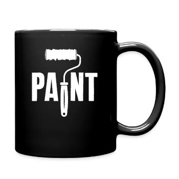 Painter Paint Roll Artist Sayings - Full Colour Mug - black - Right