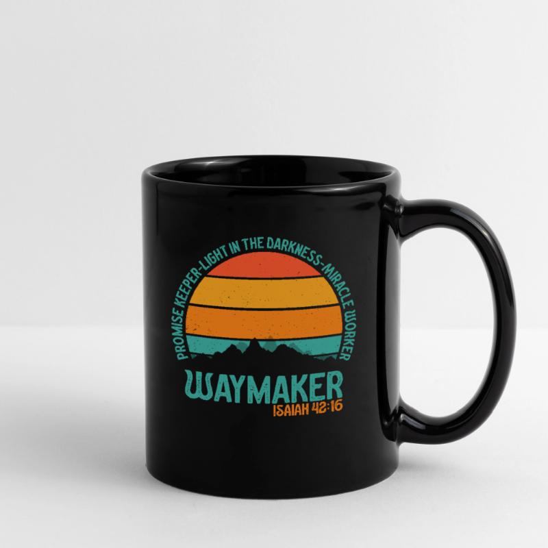 Wegweiser, Versprechenshüter, Wundertäter Tasse einfarbig
