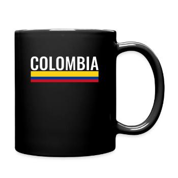 Colombia Colombia Colombian Flag - Full Colour Mug - black - Right