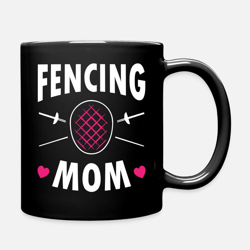 Maman escrimeuse - Mug uni - noir