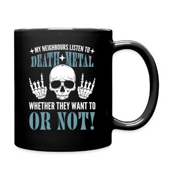 Groupe de Heavy Metal Metal Rock Musique Death Metal - Mug uni - noir - Droite