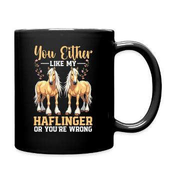 Equestrian Horse Owner Riding Horses Horse Lover - Tasse einfarbig - Schwarz - Rechts