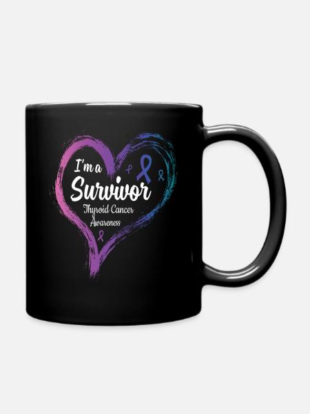I am a survivor - Full Colour Mug - black