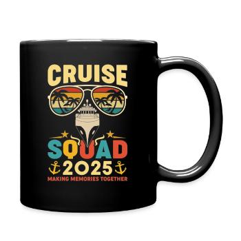 Cruise Squad 2025 - Full Colour Mug - black - Right