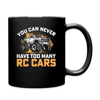 Vous n’avez jamais assez de voitures RC - Mug uni - noir - Droite