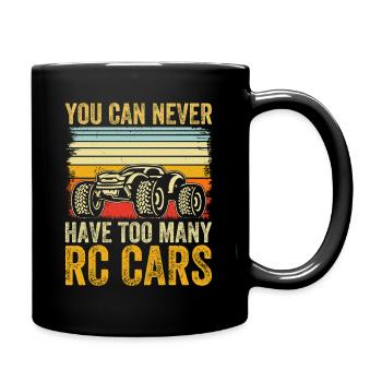 Vous n’avez jamais assez de voitures RC - Mug uni - noir - Droite