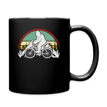 VTT Bigfoot – Fun MTB Design - Mug uni - noir - Droite