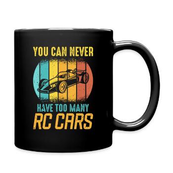 Vous n’avez jamais assez de voitures RC - Mug uni - noir - Droite
