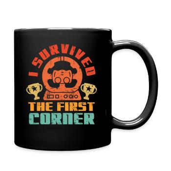 Simracer Esports Enthusiast Sim Racing - Full Colour Mug - black - Right