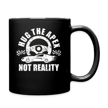 Simracer Esports Enthusiast Sim Racing - Tasse einfarbig - Schwarz - Rechts