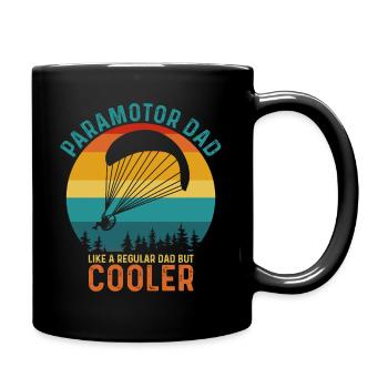 Paramotor Dad - Full Colour Mug - black - Right