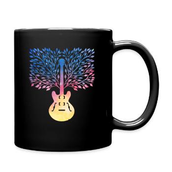 Yggdrasil Nature Musicien Arbre De Vie - Mug uni - noir - Droite