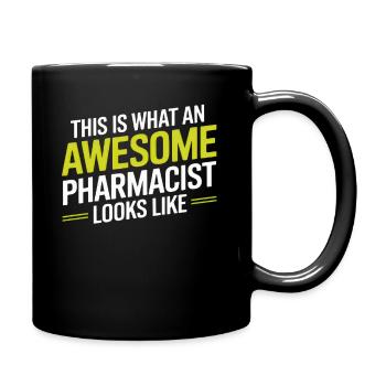 This Is What An Awesome Pharmacist Looks Like - Tasse einfarbig - Schwarz - Rechts