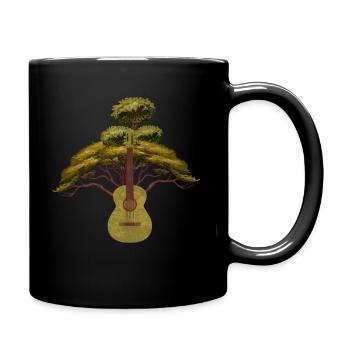 Yggdrasil Nature Musicien Arbre De Vie - Mug uni - noir - Droite
