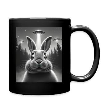 OVNI Funny Bunny - Mug uni - noir - Droite