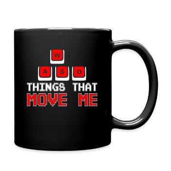 Things that move me - Full Colour Mug - black - Right