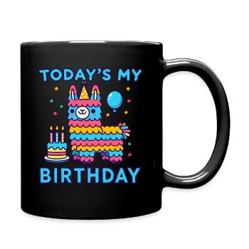 Anniversaire, Anniversaire d’enfants, Fête d’anniversaire - Mug uni - noir - Droite