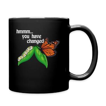 Papillon monarque propriétaire Plants d’asclépiade - Mug uni - noir - Droite