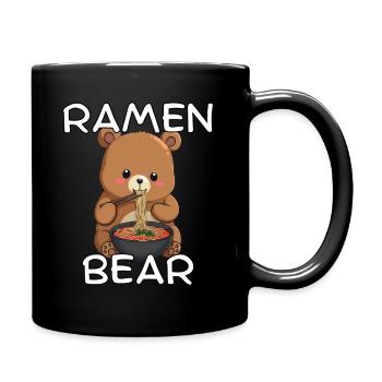 Ramen Bear - Full Colour Mug - black - Right
