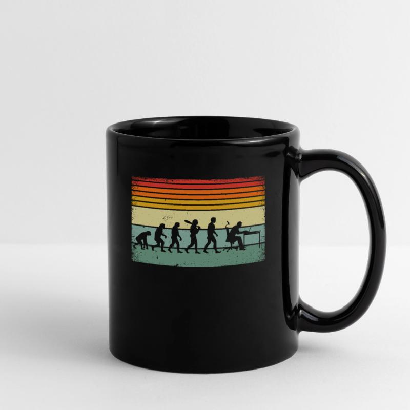 Evolution de l’homme – programmeur informatique Mug uni