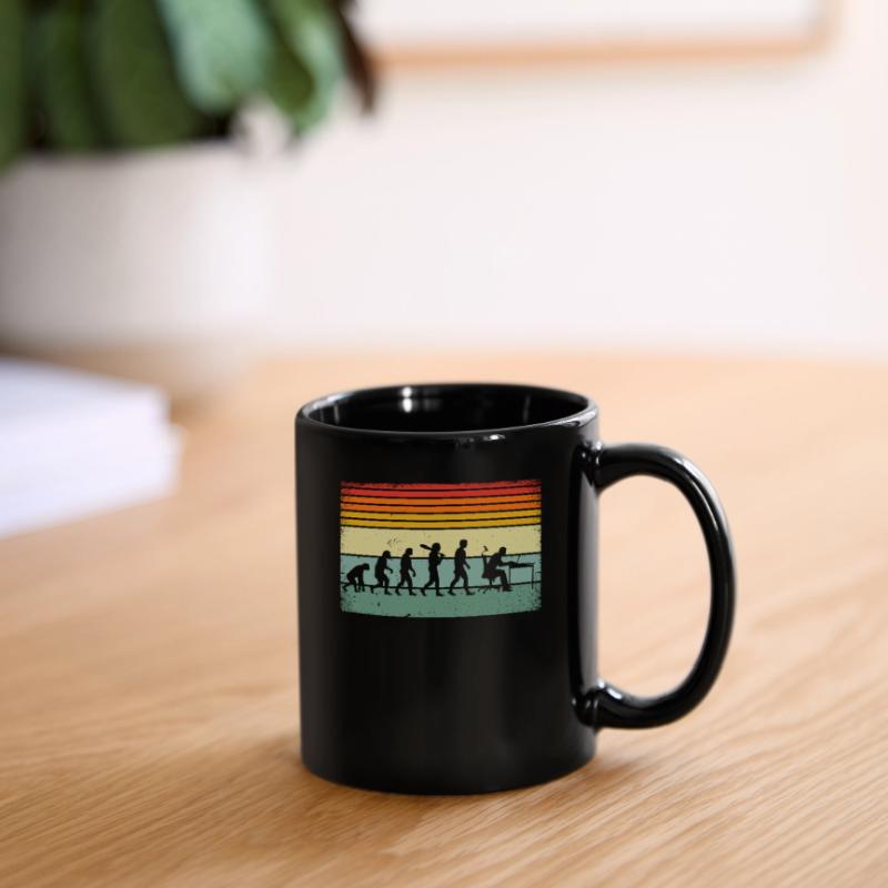 Evolution de l’homme – programmeur informatique Mug uni