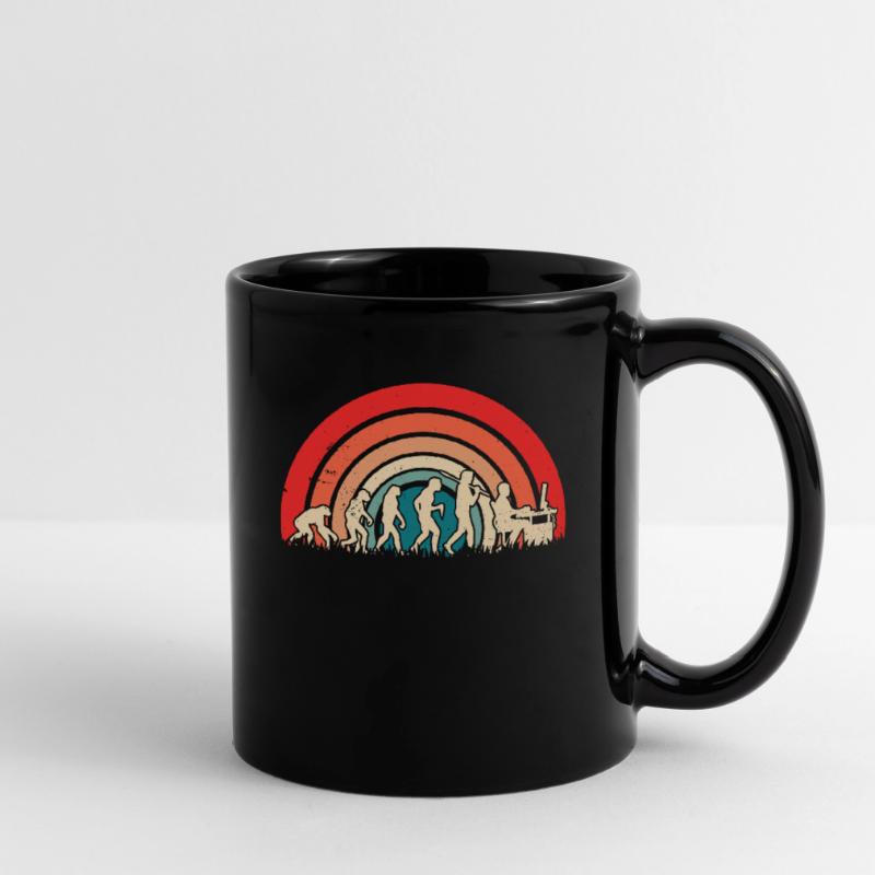 Evolution de l’homme – programmeur informatique Mug uni