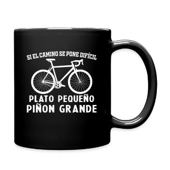 Cyclist Men Bike Gifts Cycling - Full Colour Mug - black - Right