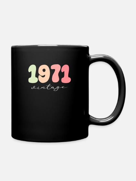 Date de naissance Année de naissance 1971 - Mug uni - noir