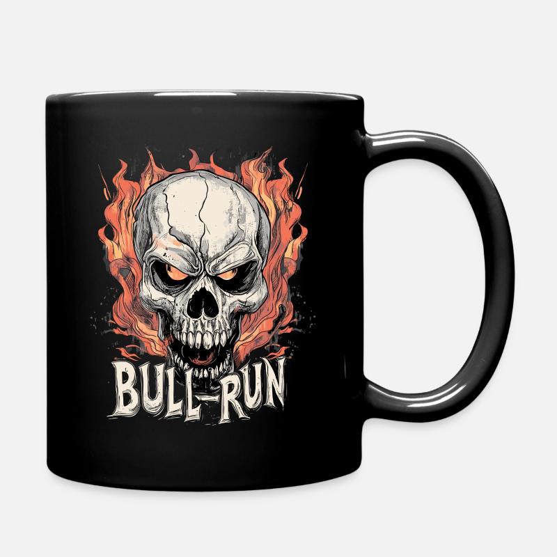 Bitcoin Crypto Cryptos Bullrun Coin - Full Colour Mug - black